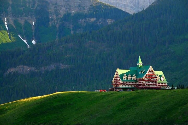 Waterton National Park Day Tour: Waterfalls, Red Rock Canyon & Prince of Wales Hotel photo 4