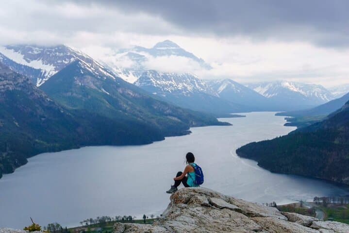 Waterton National Park Day Tour: Waterfalls, Red Rock Canyon & Prince of Wales Hotel photo 3