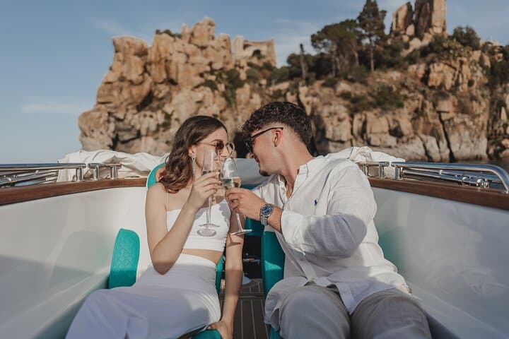 Aperitif Cruise in a Fiat 500 Boat Along the Cefalù Coast photo 6
