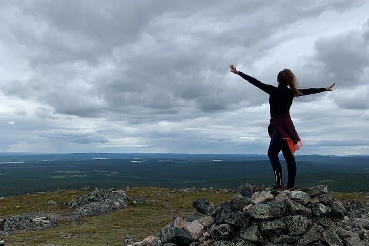 Midnight Sun Hike in Levi: Arctic Evening Trek to Kätkä Viewpoint photo 2