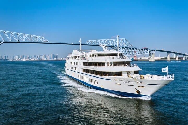 Tokyo Bay Symphony Cruise from Hinode Terminal — Afternoon Bay Views & Tea Time