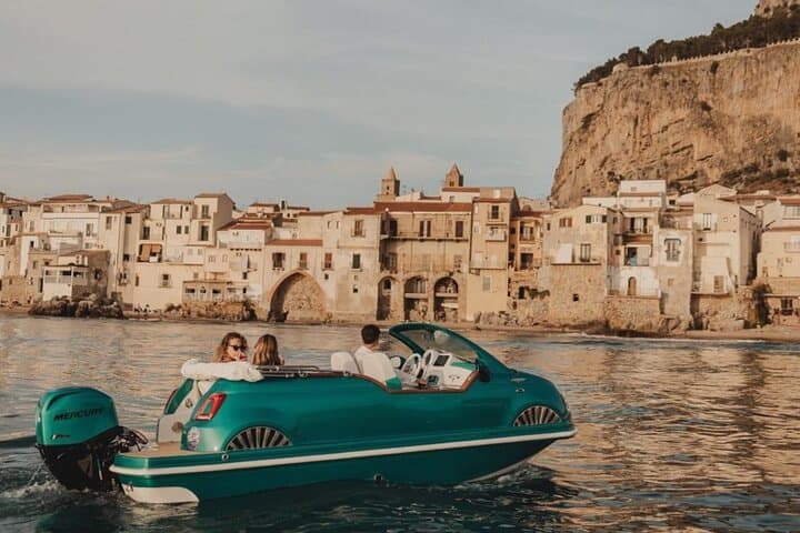 Aperitif Cruise in a Fiat 500 Boat Along the Cefalù Coast photo 3