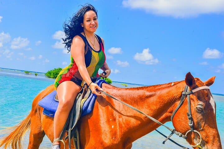 Montego Bay Horseback Riding and Swim Experience | Beach Horse Ride in Jamaica photo 2