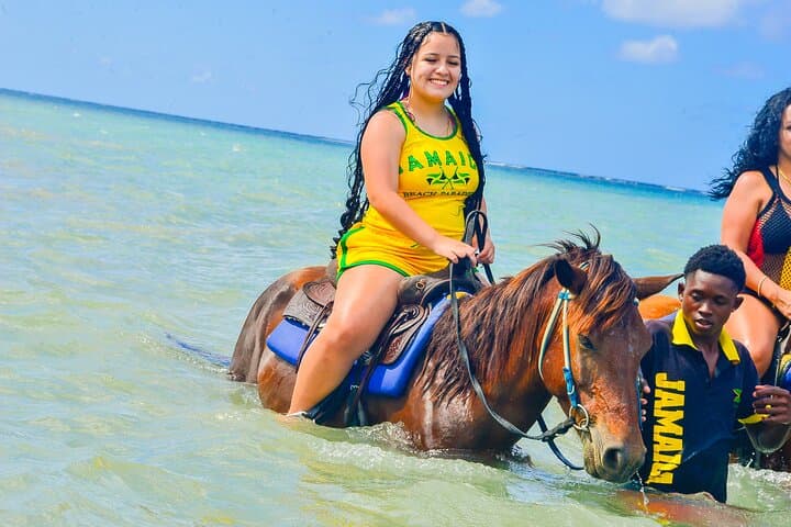 Montego Bay Horseback Riding and Swim Experience | Beach Horse Ride in Jamaica photo 3
