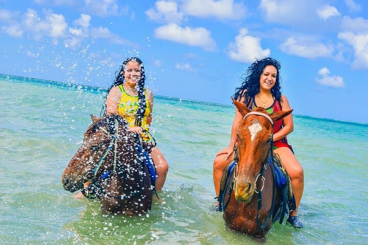 Montego Bay Horseback Riding and Swim Experience | Beach Horse Ride in Jamaica photo 5
