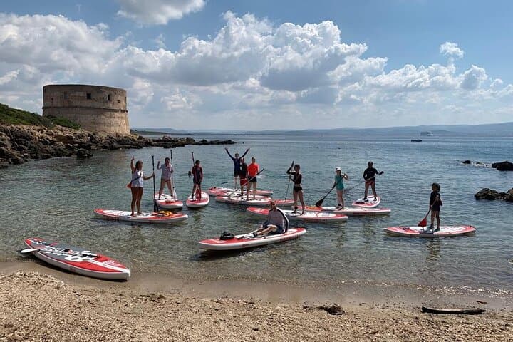 Stand-Up Paddle in Alghero: Lazzaretto Coves SUP Tour photo 3