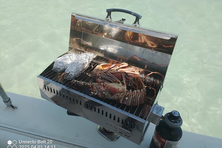 Catch-and-Cook Boat Tour in Freeport — Fishing, Snorkeling & Beach BBQ photo 2