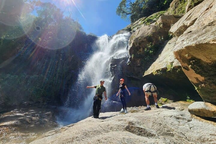 Cocorná Waterfall Rappelling: 3-Stage Descent Near Medellín photo 4