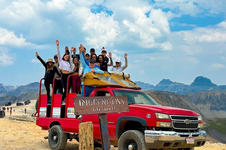 Half-Day Jeeping Over Imogene, Ophir, and Last Dollar Pass from Telluride