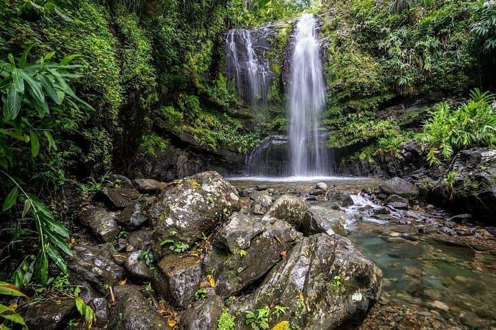 Behind the Waterfall at Las Cascadas Delicias — Puerto Rico Rainforest Adventure photo 1