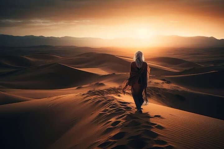 Doha Desert Safari Under the Stars — Dune Bashing, Camel Rides & Sandboarding