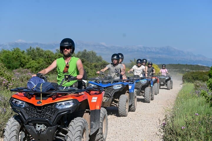 Off-Road Quad Adventure on Island Čiovo: Trogir’s Cliffside Monastery & Hidden Beaches