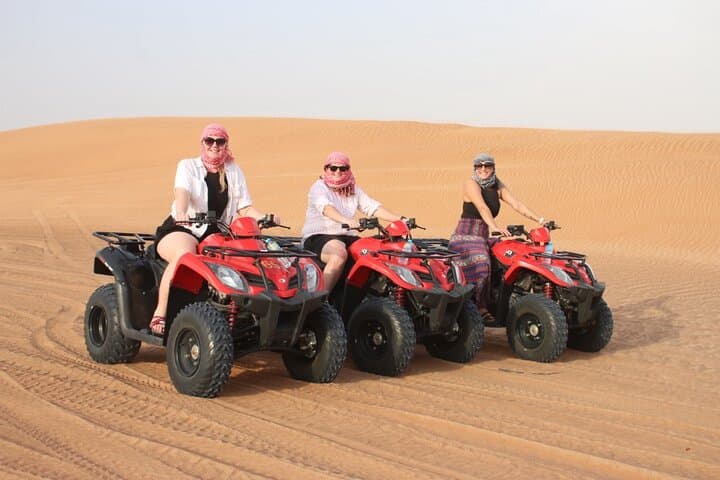 Evening Dubai Desert Safari: Dune Bashing, Sandboarding & Free Flying Dress Photos photo 2