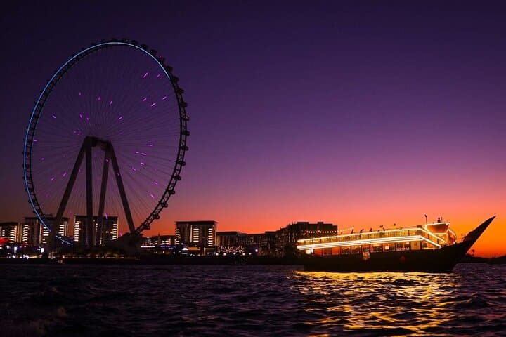 Dubai Marina Dinner Cruise on Jack Sparrow: Dhow Dinner & Live Tanoura Show photo 4