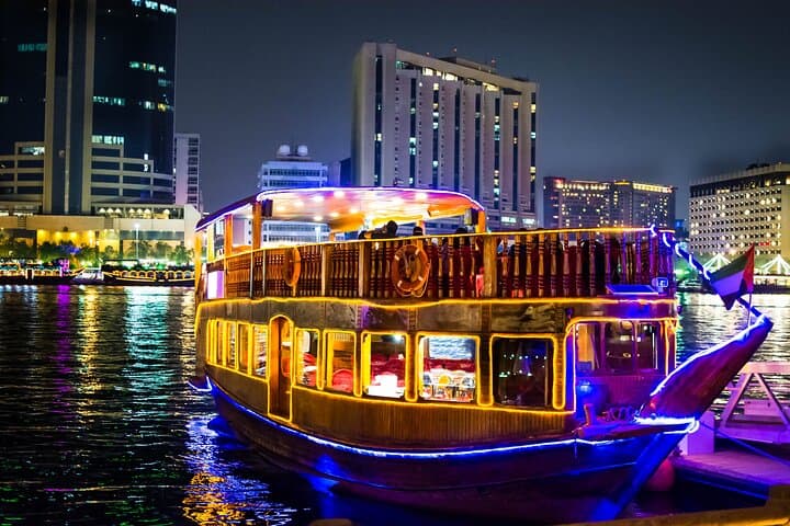 Dubai Marina Jack Sparrow Dinner Cruise: Evening Dhow Buffet & Tanoura Show photo 3