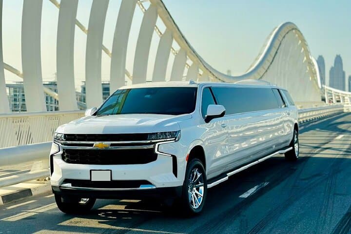 Dubai Stretch Limousine Tour: Private 1-Hour Limo Ride in Downtown Dubai