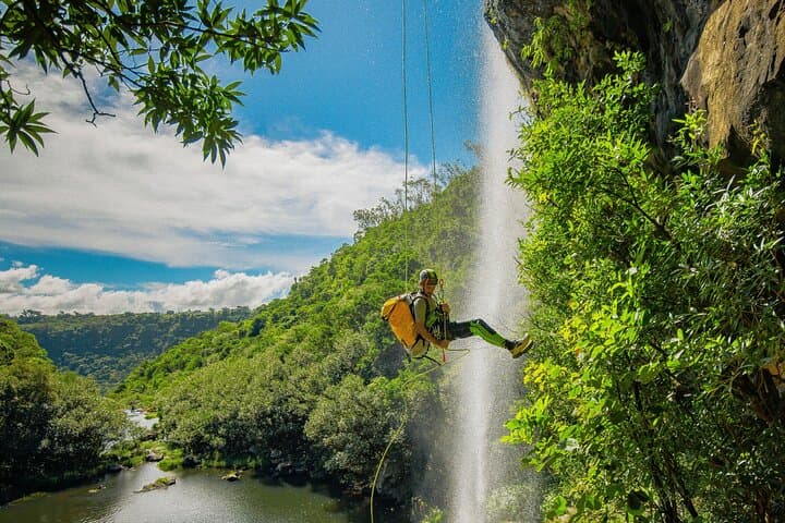 Tamarind Falls Canyoning Adventure: Rappels, Pools & Tropical Gorges