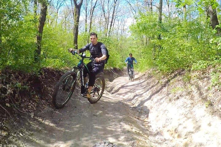 Budapest E-Mountain Biking in the Buda Hills — Elisabeth Lookout E‑Bike Tour