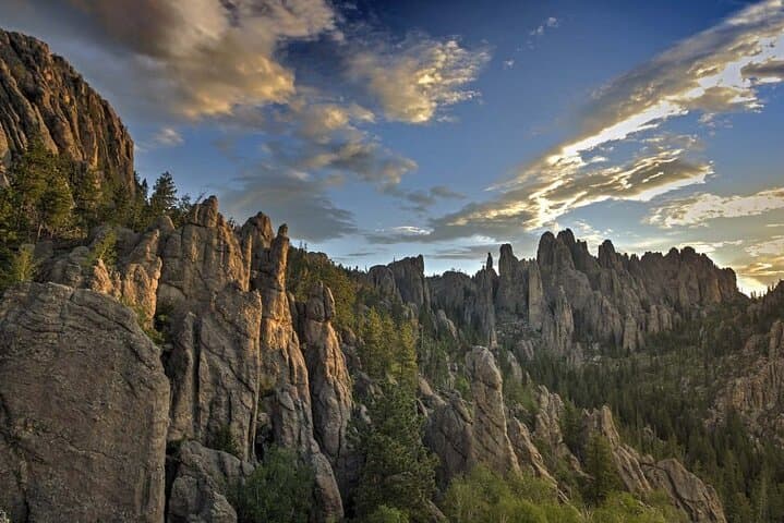 Custer State Park Wildlife Loop and Needles Highway: Buffalo Herds, Cathedral Spires & Iron Mountain Road
