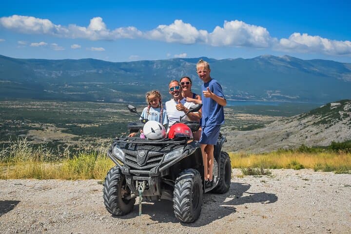 ATV Cetina Family Tour with Picnic — Split Quad Ride & River Swim