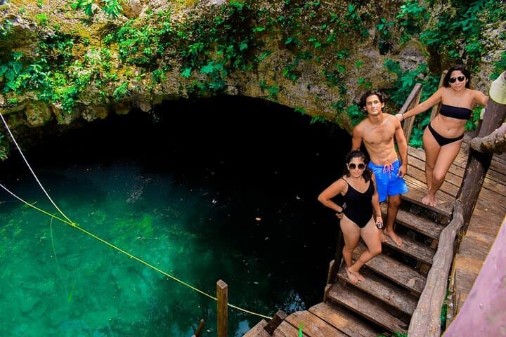 Cenotes Adventure Tour from Cancun: Pakal, Jaguar Cave & Cats photo 4
