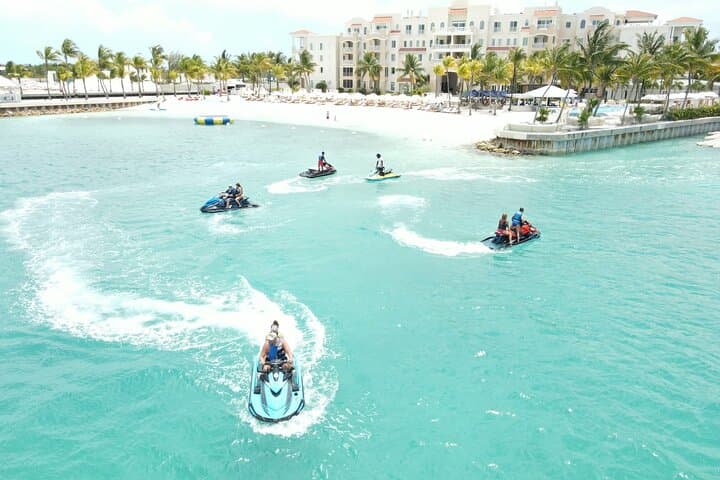 Guided Jet Ski Tour in Providenciales — La Famille Shipwreck & Iguana Island