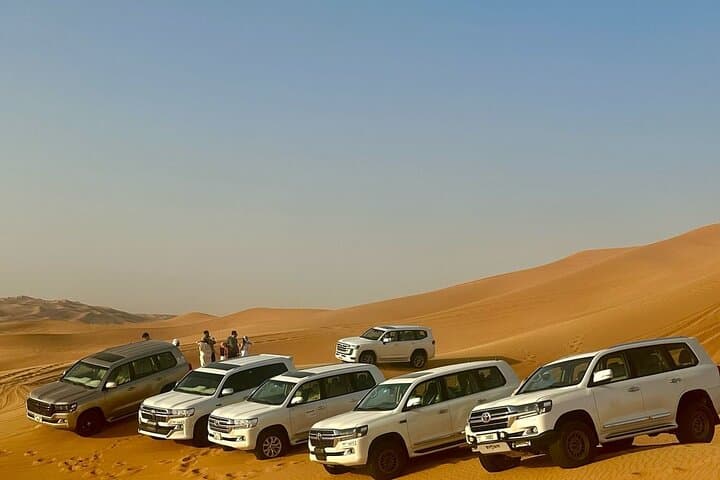 Lahbab Desert Safari: Dune Bashing, Camel Rides & Bedouin Camp Experience