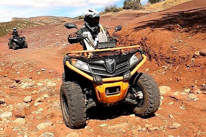 Quad Ride to Ouzoud Waterfalls: Atlas Off-Road Adventure Near Marrakech