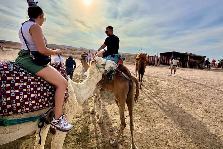 Agafay Desert: Quad Rides, Camel Treks & Sunset Bivouac from Marrakech
