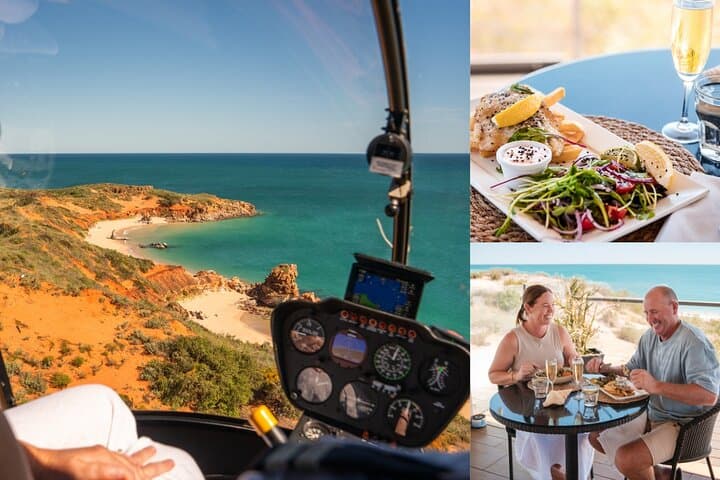 Helicopter Lunch at Eco Beach — Half-Day Scenic Flight from Broome