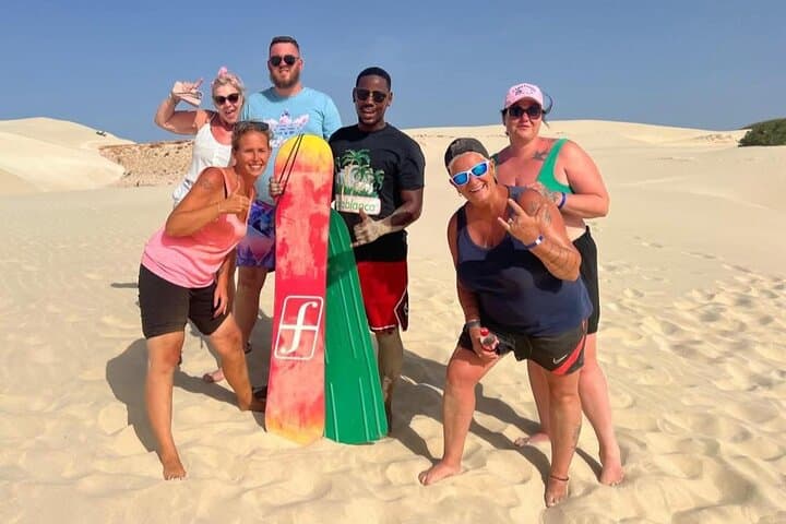 Boa Vista 4x4 Adventure: Sandboarding, Turtle & Shark Bays, Caves & Tasting