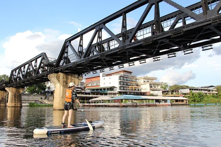 Paddle Under the Bridge on the River Kwai: SUP & Kayak on the Kwai Yai photo 1
