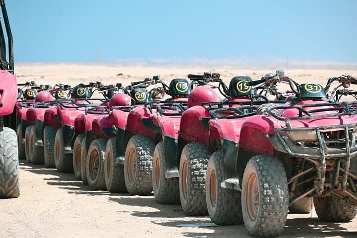 Hurghada Super Safari: ATV & Buggy Adventure with Bedouin Village, Camel Ride and Dinner Show photo 4