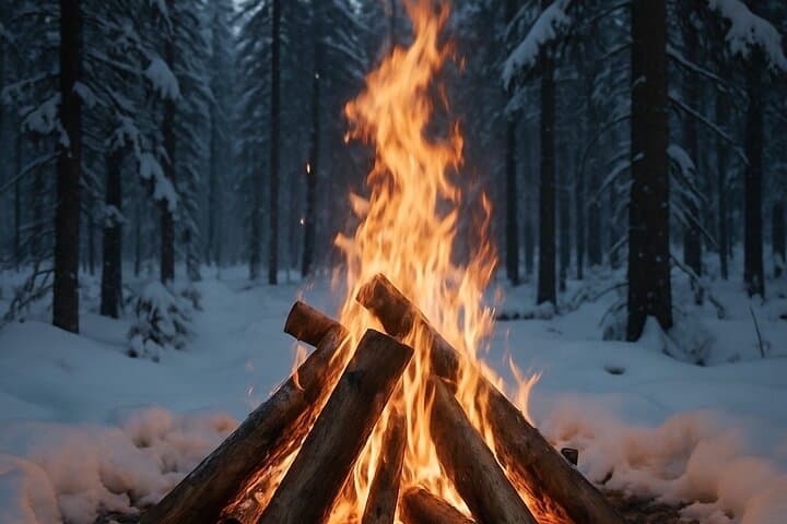 Rovaniemi Winter Wilderness Training: Taiga Survival & Ice Fishing photo 3