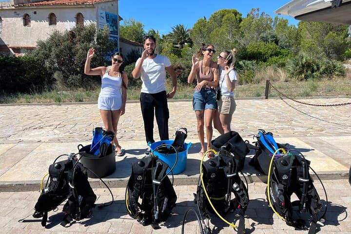 First Sea Dive in Cambrils: Introductory Diving Christening at Cala Vidre