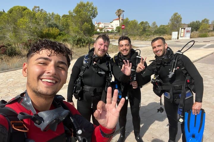 First Sea Dive in Cambrils: Introductory Diving Christening at Cala Vidre photo 2