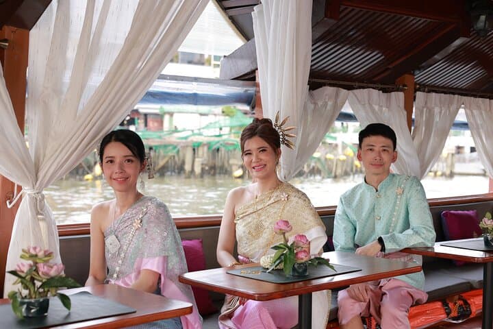 Private Heritage Boat Cruise on the Chao Phraya River at Sunset photo 6