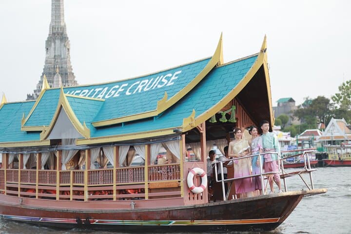 Private Heritage Boat Cruise on the Chao Phraya River at Sunset photo 5