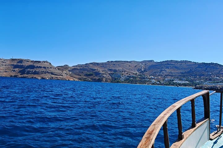 Private Lindos Sunset Cruise on a Traditional Greek Boat photo 4