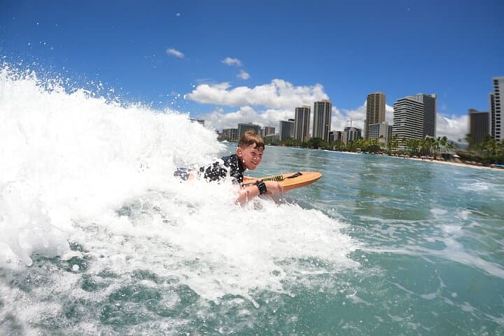 Waikiki Bodyboard Lessons: Family, Private & Group Sessions for All Levels