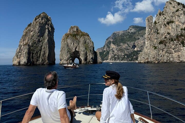 Capri Private Half-Day Boat Tour: Faraglioni, Grottos & Swim Stops photo 4