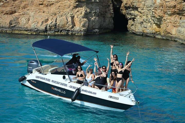 Private Speed Boat to Comino Blue Lagoon & Caves from Malta or Gozo photo 3