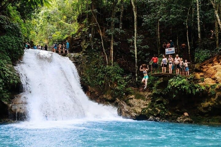 Blue Hole, Bamboo Rafting & ATV Combo in Ocho Rios — Swim, Drift and Ride the Jamaican Backcountry photo 5