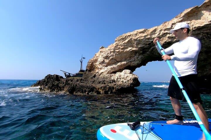 Stand-Up Paddleboarding in Ayia Napa: Crystal Waters SUP Adventure photo 5