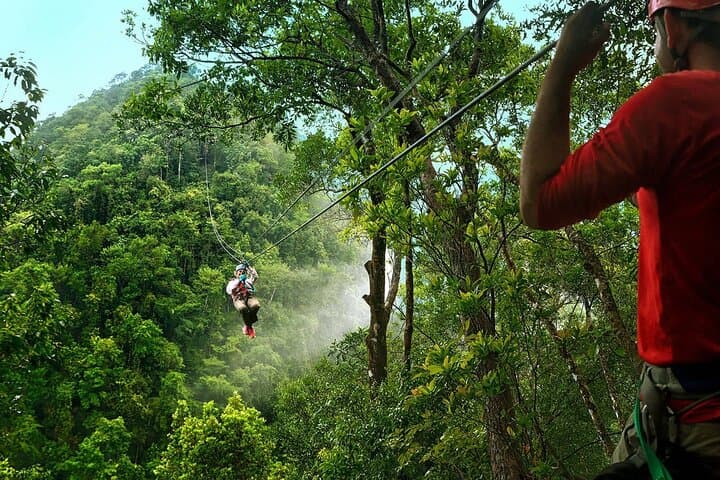 Hopkins Zipline and River Tubing Combo — South Stann Creek Adventure photo 2
