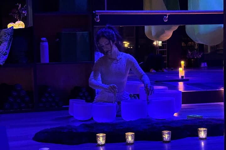 Floating Sound Bath Miami Beach: Aerial Hammock Wellness Experience photo 3