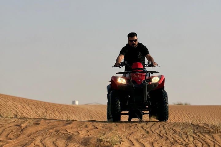 Dubai Desert Safari with ATV & BBQ Dinner — Quad Biking, Dune Bashing & Camel Ride photo 3