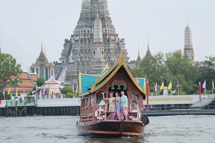 Sunset on the Chao Phraya: Private Heritage Boat Charter in Bangkok photo 3
