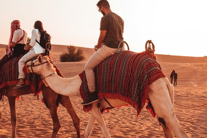 Private Morning Desert Safari in Dubai: Dune Bashing, Sandboarding & Camel Rides photo 4