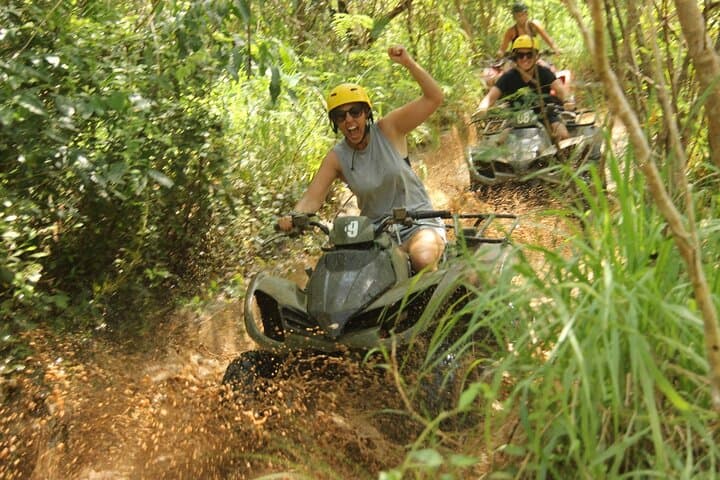 ATV Quad Ride Over Uluwatu Cliffs: White Rocks, Riverbeds & Jungle Tracks